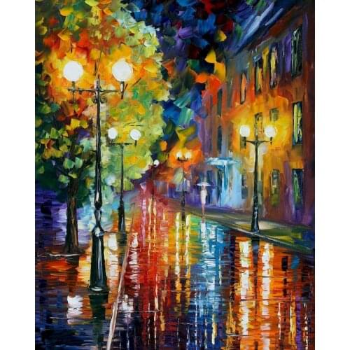 SDOYUNO painting by numbers Adults Landscape On Canvas DIY 50x40cm Abstract Coloring By Numbers Handmade Home Wall Art