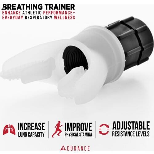 Fitness Silicone Breathing Exerciser Portable Diving Breathing Exerciser For Swimming Running Fitness Lung & Fitness Trainer