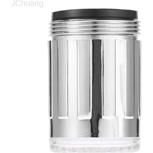 3 Color 7 Colors Changing Glow Light-up LED Kitchen Faucet Shower Tap Novelty Luminous Faucet Nozzle Head Light Bathroom Light