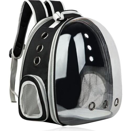 Expandable Cat Carrier Backpack Portable Pet Puppy Traveling Outdoor Backpack Transporter Conveyor Cats Bag Pet Supplie