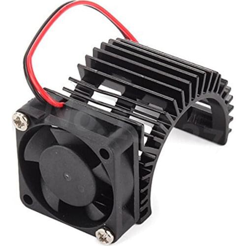 Electric Motor Heatsink Proof Cover Heat Sink and Cooling Fan for 540 550 motor 7014 For RC Model Remote Control Cars