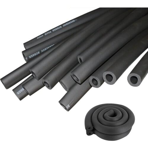 1.8M Sponge Rubber Pipe Foam Tube Thermal Insulation waterproof pipeline Holder Fitness Equipment Handle Bars Protective cover