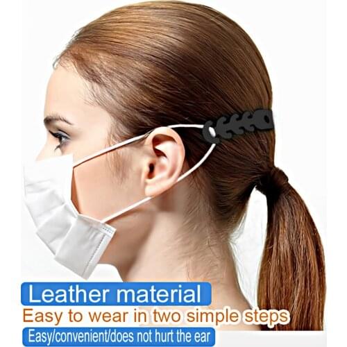 3/6 Four Slots Adjustable Plastic Buckle Anti-slip Ear Grips Extension Hook for Disposable Face Cover Reduce Pain Hanging Holder