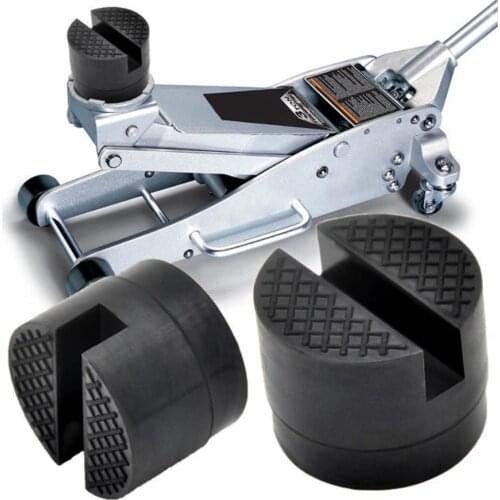 Auto Anti-Scratch Floor Slotted Jack Cushion Pad Frame Protector Adapter Accessories Car Jack Rubber Block