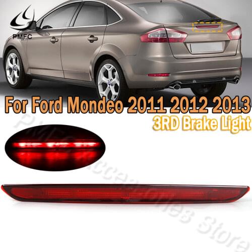 PMFC Car LED 3RD Rear Third Brake Light Stop Lamp High Mount Tail Light For Ford Mondeo 2011 2012 2013 BS71-13A601-AC
