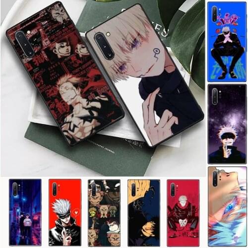 Jujutsu kaisen comic horror anime Phone Case For Samsung Galaxy S8 S9 S10 Plus S10E Note 3 4 5 6 7 8 9 10 Pro Lite cover