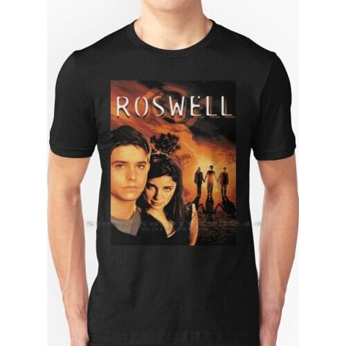 Roswell 1999 T Shirt 100% Pure Cotton Roswell Liz Parker Hanks Maria Deluca Max New Mexico Remake Streaming Online Watch