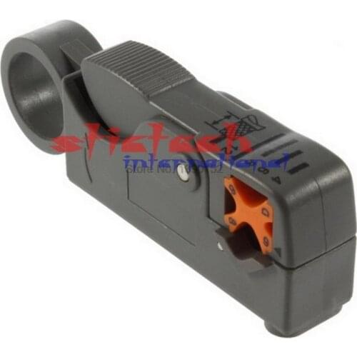 By dhl or ems 200pcs Coaxial MultiFunction Cable Stripper/Cutter Tool Rotary Coax Stripper for RG59/6/58 Network Tool
