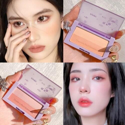 Contouring Eyeshadow Face Blusher Foundation High Disc 2 In 1 Polarized Brightening Glitter Matte Retouch Contour Shadow