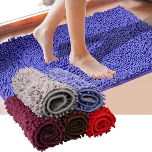 Bath Mat Bathmat Floor Mat 40*60 cm kitchen Door Carpet Anti-slip Way Feet Mats Bathroom Rug Soft