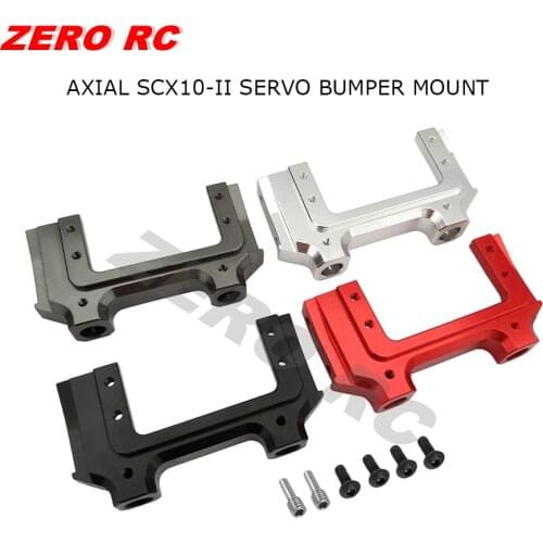 New FULL Metal CMS Servo Relocation Front Bumper Mount FOR AXIAL SCX10-II 90046 90047 90060 RC CAR