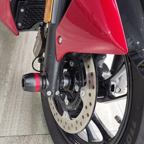 Motorcycle Pedal Front Axle Bumper Anti Falling Bar Rubber Modified Accessories for Zontes Zt310-m