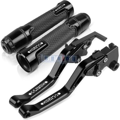 Motorcycle aluminum Accessories XSR155 2019 2020 Handle Grips Handlebar Short Brake Clutch Lever For YAMAHA XSR155 2019-2020