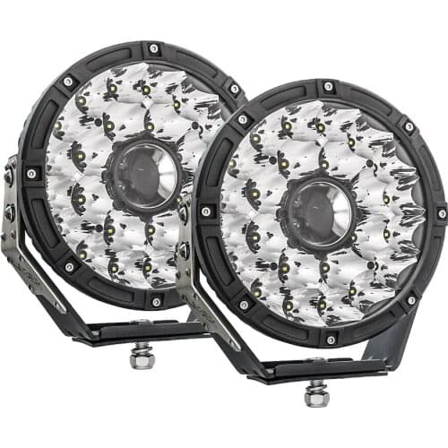 New 2021 120W Led Driving Lights Car Laser Led Work Lights For Jeep Wrangler Trucks Toyota Pickup Waterproof Fog Lights Round