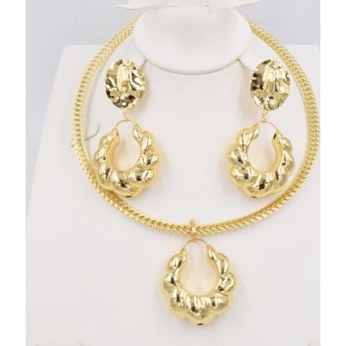 Dubai Gold Jewelry Sets Nigerian Wedding African Beads Crystal Bridal Jewellery Set Rhinestone Ethiopian Jewelry parure