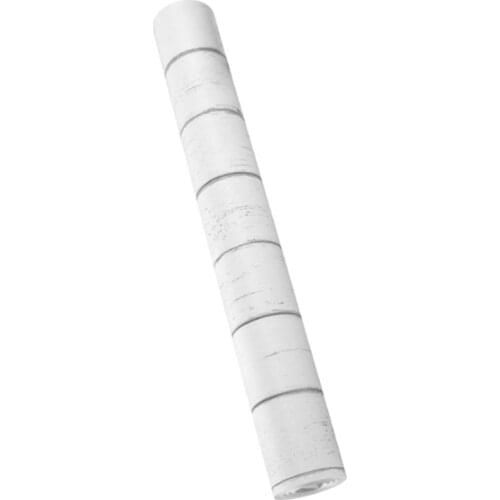 White Stripes Retro Mediterranean Style Wallpaper, Nostalgic Wood Grain Non-Woven Wallpaper Background Wall Wallpaper