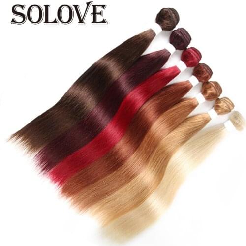 Накладные искусственные волосы SOLOVE China At AliExpress