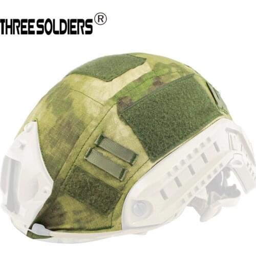 THREE SOLDIERS Tactical Helmet Cover Airsoft Paintball Wargame Gear FAST Helmet Cover for BJ/PJ/MH Style helmet