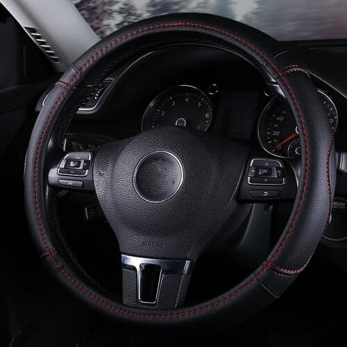 Universal Car Steering-wheel Cover Car-styling Auto Steering Wheel Cover 38CM Anti-Slip