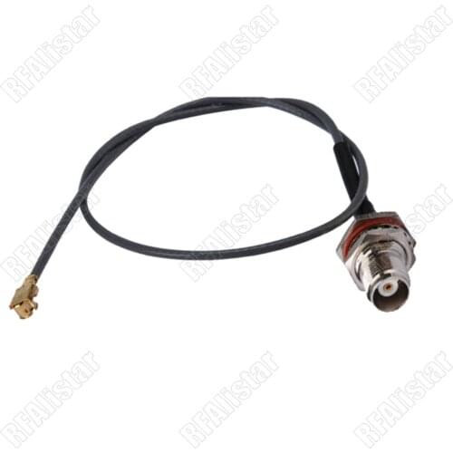 10 Pieces IPX/u.fl to TNC Jack Female Bulkhead O-Ring 1.13mm RF Pigtail Cable For Mini-PCI Wlan WIFI 15cm/30cm/50cm Or Customize