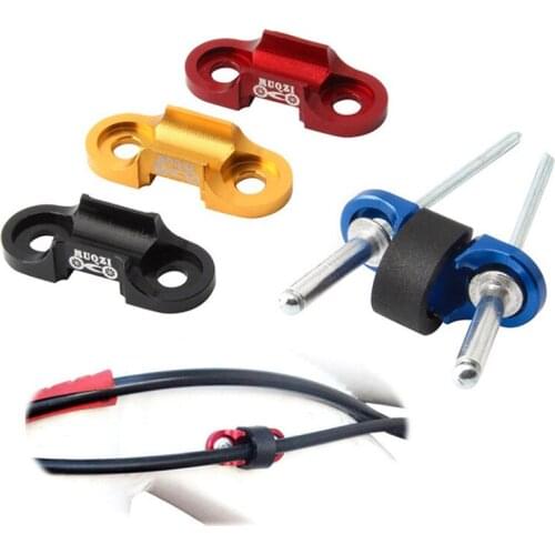 Bike Frame Embedded Brake Shift Cable Base MTB Road Bicycle Aluminum Alloy Line Pipe Clamp Hose Fixed Base New