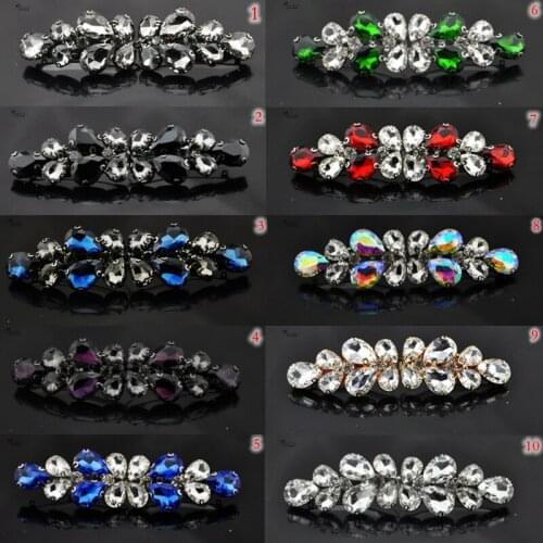 2017 NEW High grade handmade decorative rhinestone metal buckles buttons for fur coat clothing scarf.sewing accessories