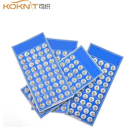 50 pairs/sets Black Silver Metal Snap Fastener Buttons Stainless Steel Bolts Sewing / Clothes Accessories