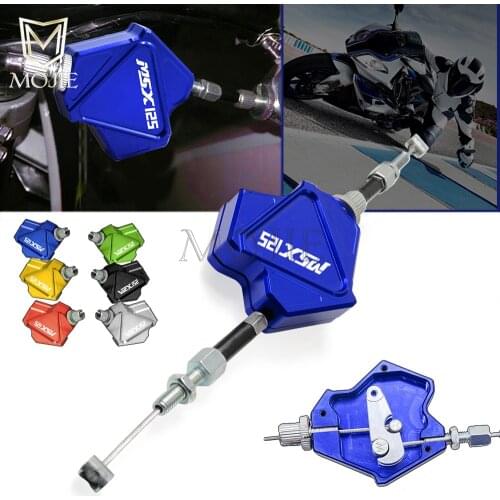 Motorcycle Accessories CNC Aluminum Stunt Clutch Lever Easy Pull Cable System For Honda MSX125 MSX 125 2014-2017 2015 2016