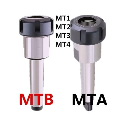 1PCS MTB/MTA/MT1/MT2/MT3/MT4 Morse taper ER11/ER16/ER20/ER25/ER32/ER40 collet chuck Holder,CNC Tool Holder Clamp,Lathe tool