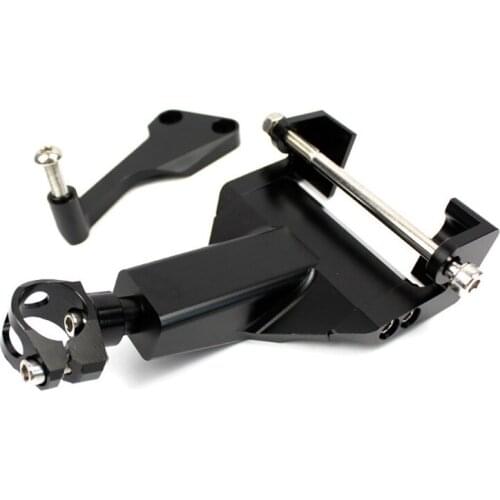 Motorcycle CNC Steering Damper Stabilizer Bracket Kit for Yamaha MT07 FZ07 2013-2017