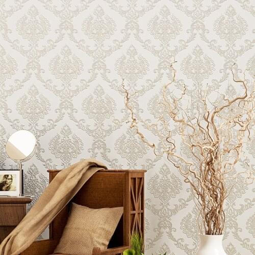 Beibehang Nonwovens Wallpaper Bedroom Living Room TV Background Wallpaper Simple European Style papel de parede wall paper