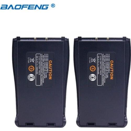 2Pcs Original Baofeng 3.7V 1500mah BF-777S BF-666S BF-888S Battery Spare for Two Way Radio Walkie Talkie Baofeng Accessories