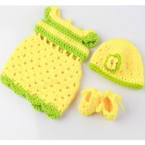 Multi-color Splicing Doll Clothing Fit For 11'' Reborn Baby Doll Accessories Girl Dress Suit kids Fashion Birthday Gifts