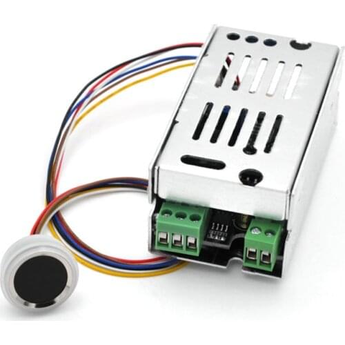 K215-V1.3+R502-F Waterproof Small Fingerprint Module Sensor With DC10-30V K215-V1.3 Fingerprint Control Board For Motorcycle