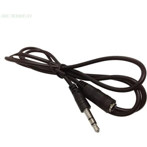 1.1m Male to Female Earphone 3.5mm AUX Jack Audio Extension Cable Cord 3.5 Auxiliary for Car Headphone Louder 300pcs/lot