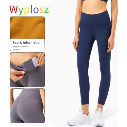 Wyplosz Naked High Waist Tight Fitness Yoga Pants Elastic Energy Tight Gym Workout Leggings For Woman Sports Quick Dry Compress