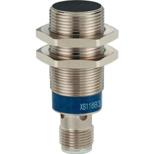 XS118BJNAM12 Inductive sensor XS1 M18 - L50mm - brass - Sn8mm - 12..24VDC - M12