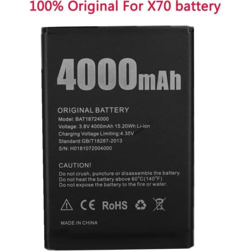ZQTMAX DOOGEE X70 Phone Batteries