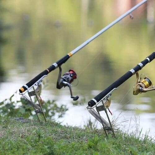 Automatic ultra elastic pole double spring pole frame sea rods tool holder tool