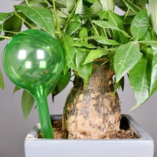 1PC Plant Automatic Self Watering PVC Bulbs Ball Plant Garden Supplies System Feeder Watering Bonsai Watering Flowers Z5U1