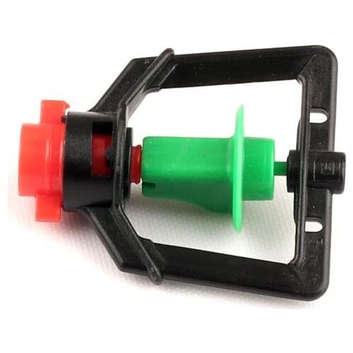 18pcs Green Thumb 360Degree Micro Rotating Misting Nozzle Greenhouse Water Saving Irrigation Device
