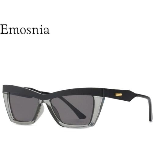 2021 Fashion Cat Eye Square Sunglasses For Women Men Small Vintage Brand Design Sun Glasses Outside Driving Eyeware UV400