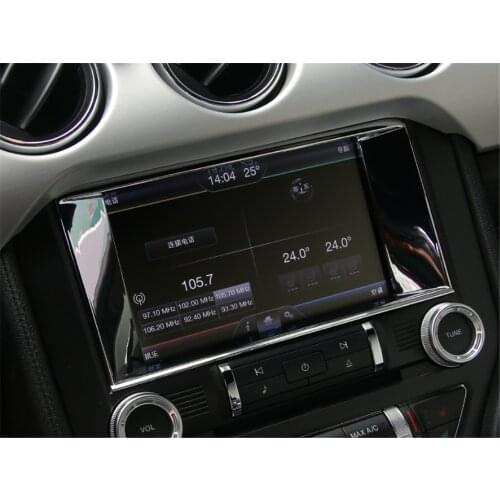 ABS Guide Ring Cover Trim for Ford Mustang 2015+ Stylish Decorative Car Stickers Brand New Interior Decoration Colorful Frame