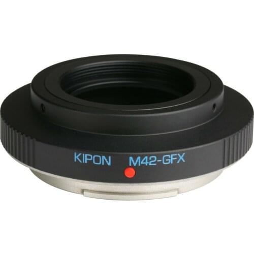 Kipon Adapter for M42 Screw Mount Lens to Fuji GFX Medium Format Camera