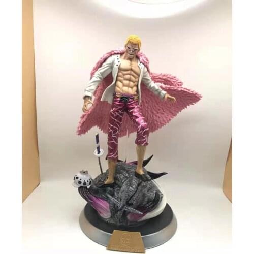 Anime One Piece Donquixote Doflamingo Battle Ver. GK Statue PVC Action Figure Collectible Model Large Size One Piece Toys Doll