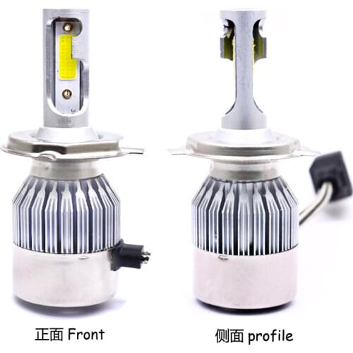 C6 H1 H3 Led Headlight Bulbs H7 LED Car Lights H4 LED 880 H11 HB3 9005 HB4 9006 6000K 12V 8000LM Auto Headlamps