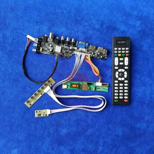 Digital Signal DVB USB VGA AV HDMI-compatible For B154SW01/LTN154MT02 1680*1050 KIT 30Pin-LVDS 1CCFL LCD display controller card