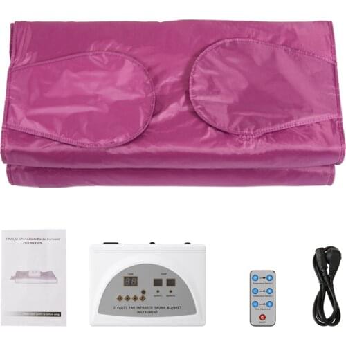 Far-infrared Sauna Blanket Hand-reachable Design Digital Thermal Sauna Blanket Body Shaper Used For Weight Loss And Fitness