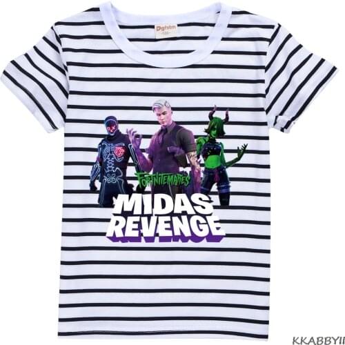 Fortnite Toys Childrens T-Shirts Boys Girls Fortnite Game Summer Tops Tees Kids Casual Clothes