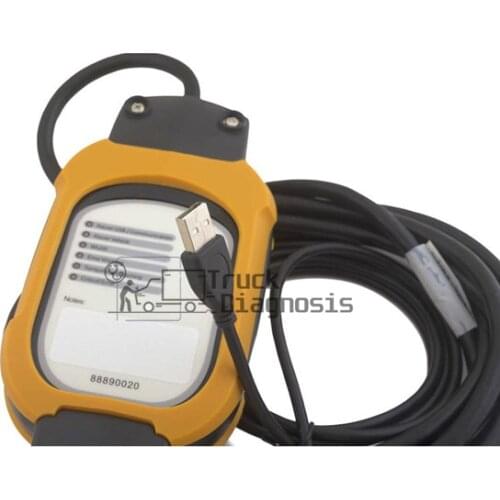 Construction excavator diagnostic kit scanner vcads 88890180/88890020 interface for volvo truck diagnostic tool